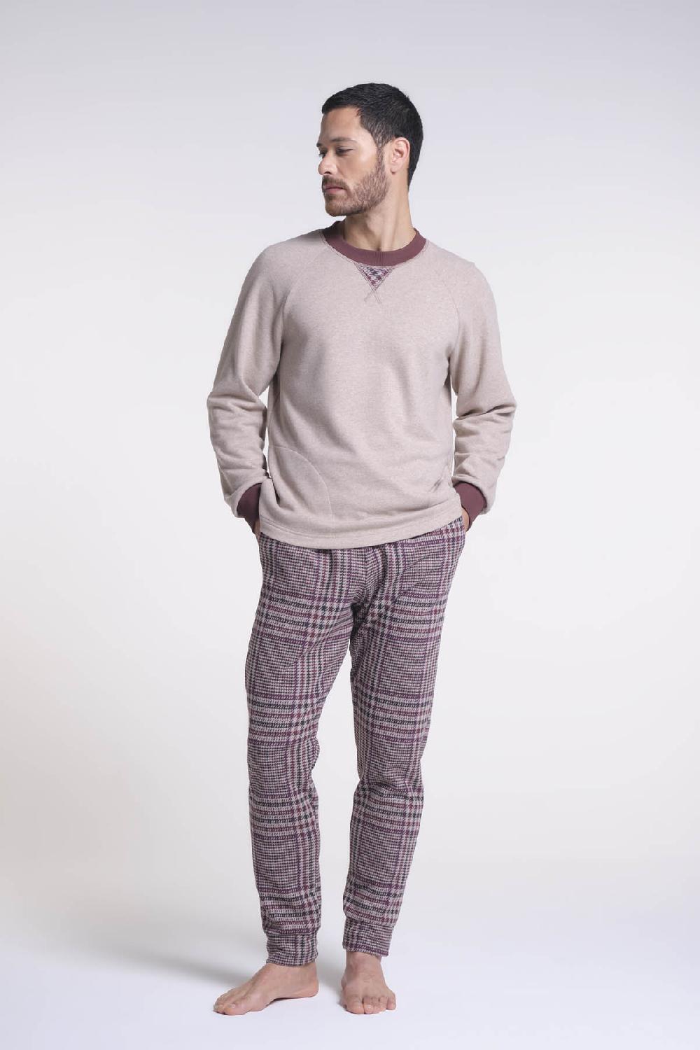 Verdiani Pigiama Punto Milano Jacquard