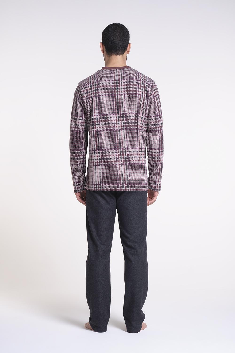 Verdiani Pigiama Punto Milano Jacquard