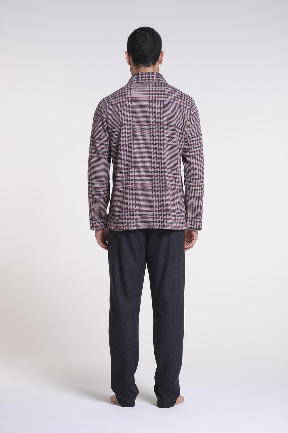 Verdiani Pigiama Punto Milano Jacquard