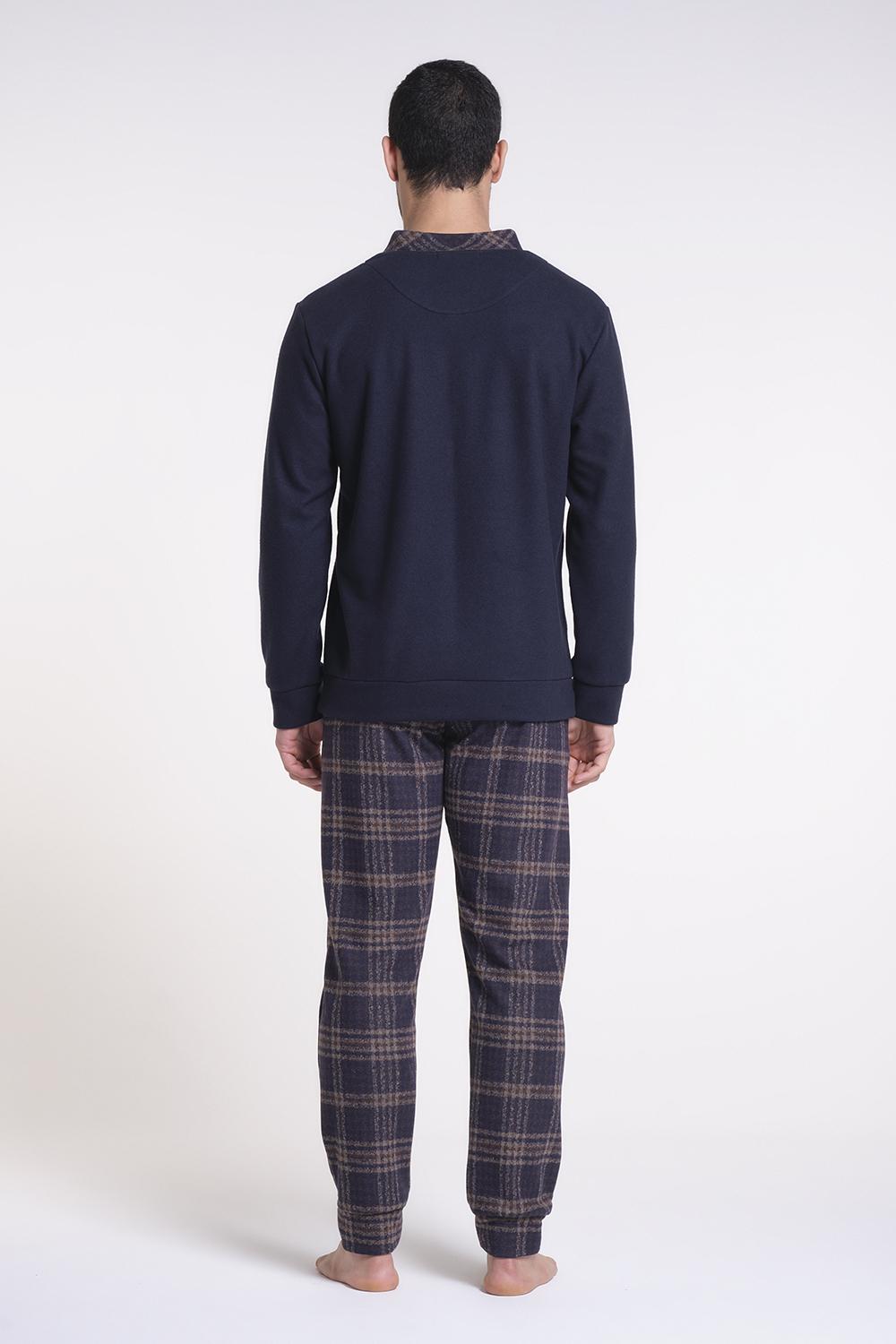 Verdiani Pigiama Punto Milano Jacquard