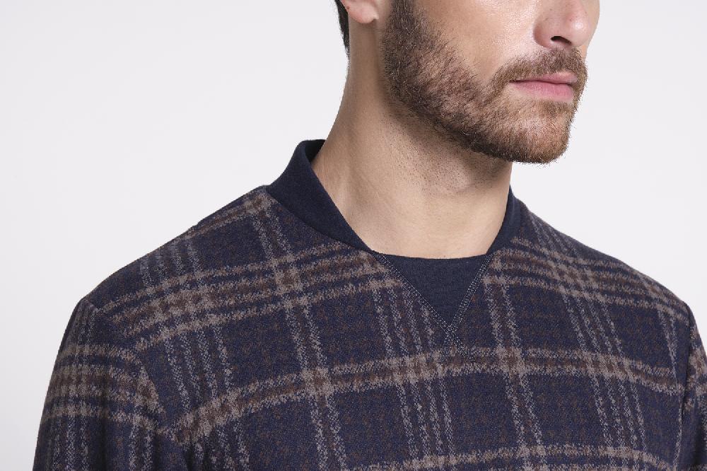 Verdiani Pigiama Punto Milano Jacquard