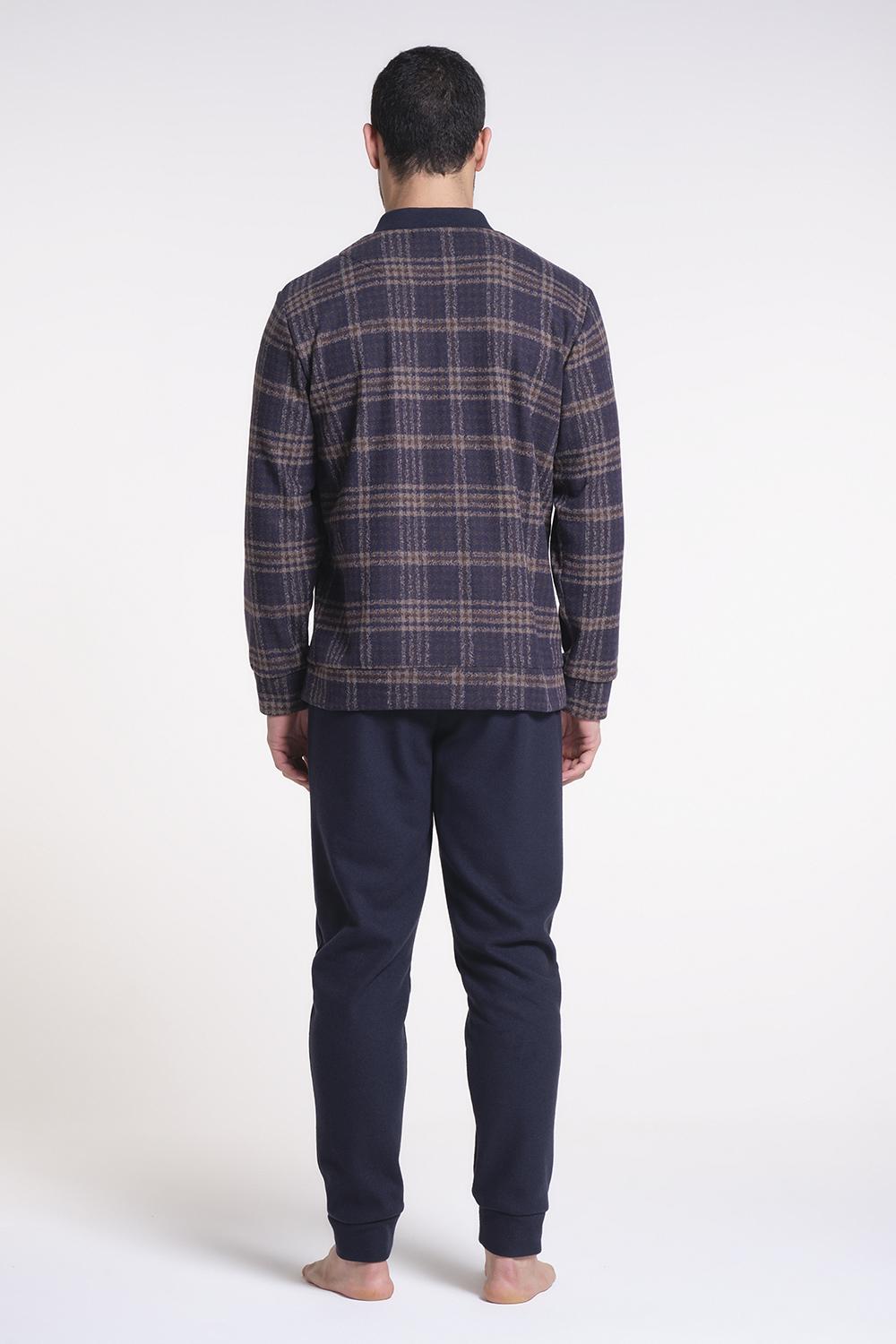 Verdiani Pigiama Punto Milano Jacquard