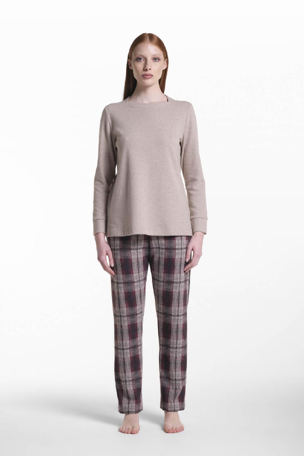 Verdiani Pigiama Punto Milano Tartan