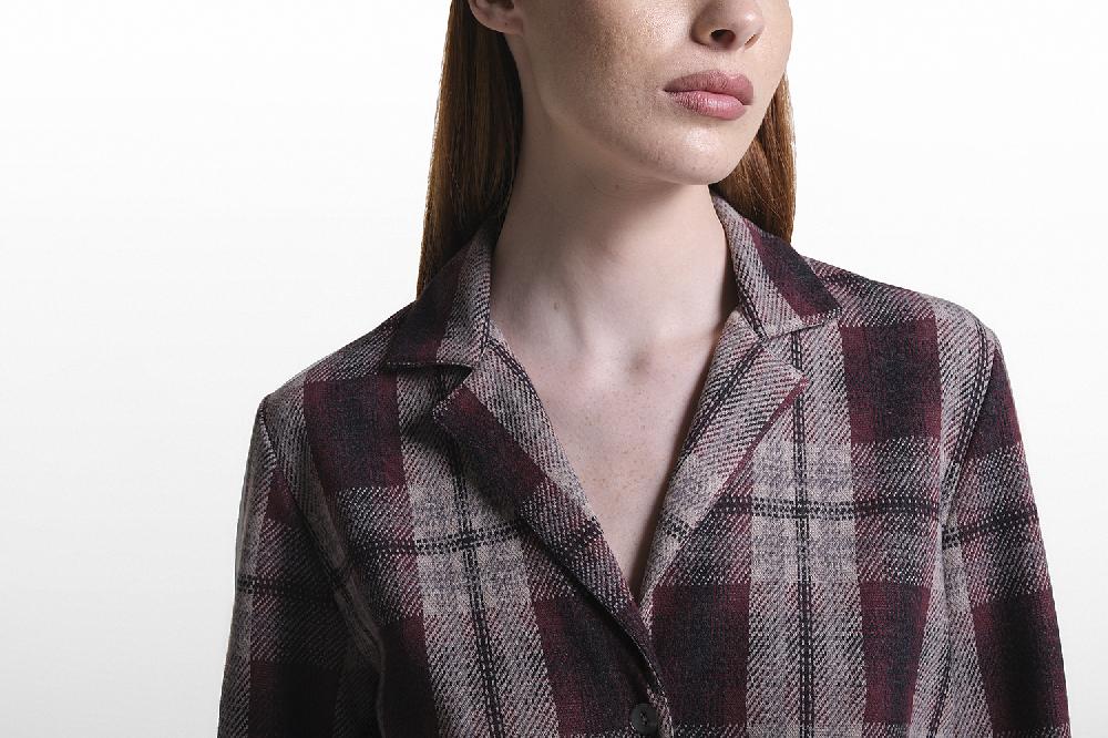 Verdiani Pigiama Punto Milano Tartan