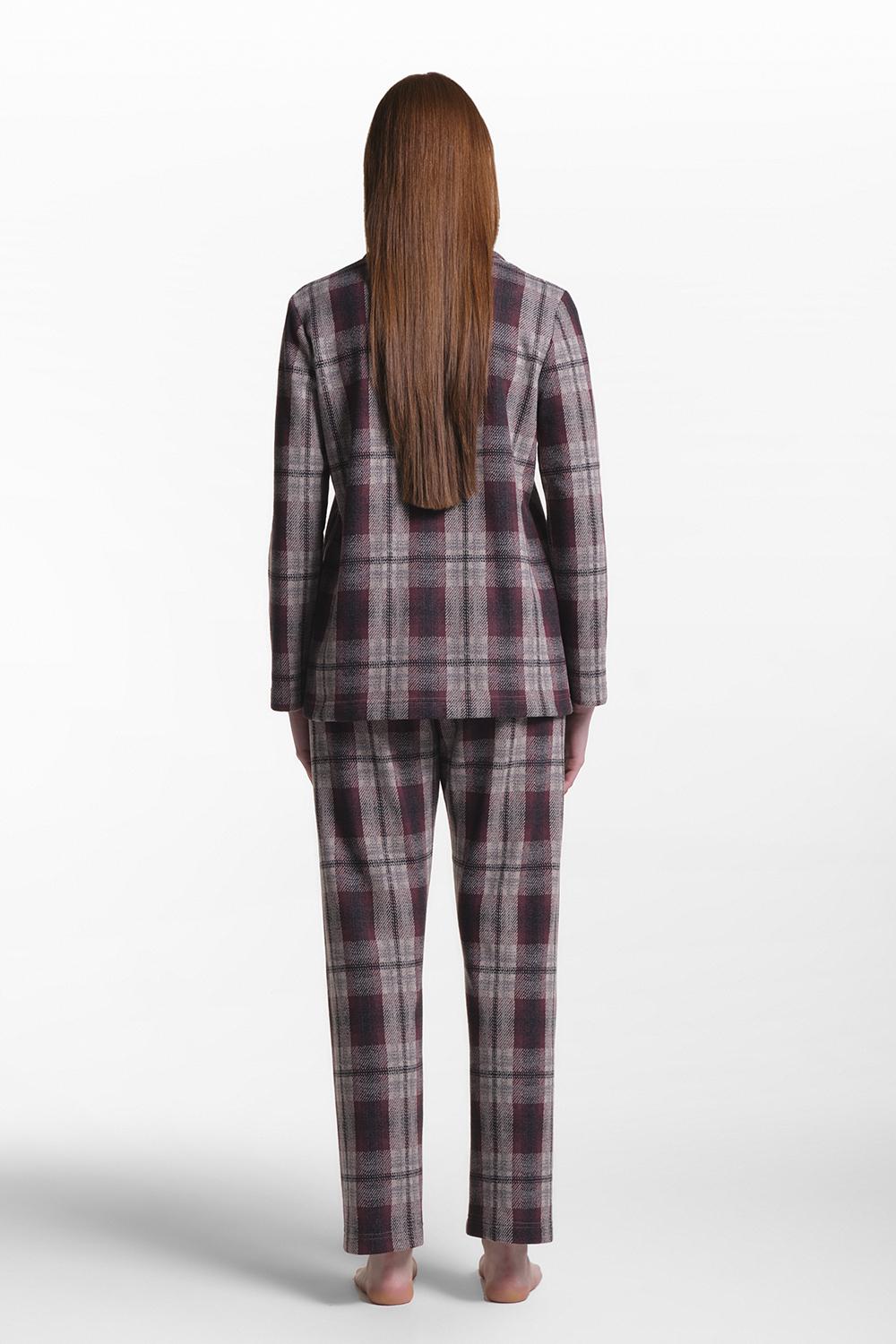 Verdiani Pigiama Punto Milano Tartan