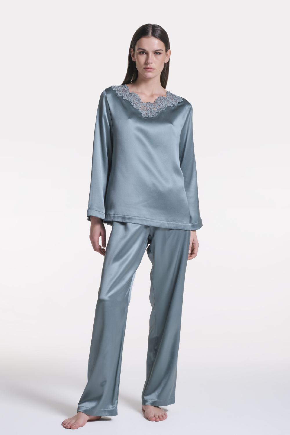 Verdiani Pigiama Pura Seta