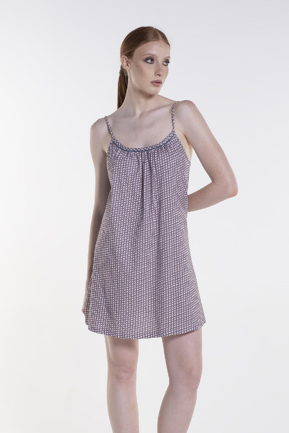 Verdiani Sottoveste Jersey Cotone Stampa