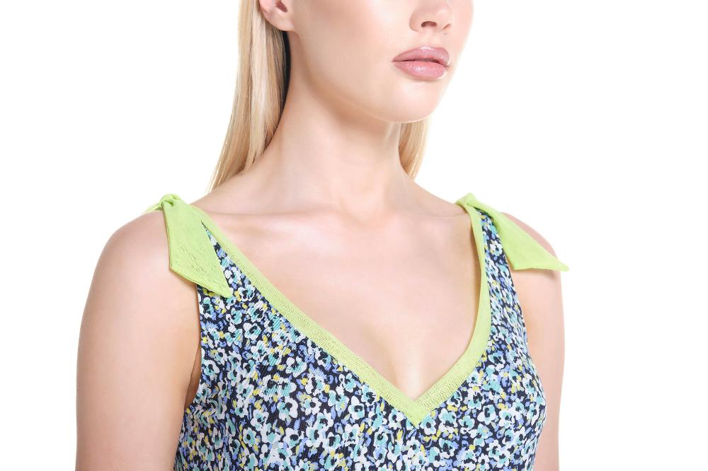 Verdiani Sottoveste Viscosa Floreale