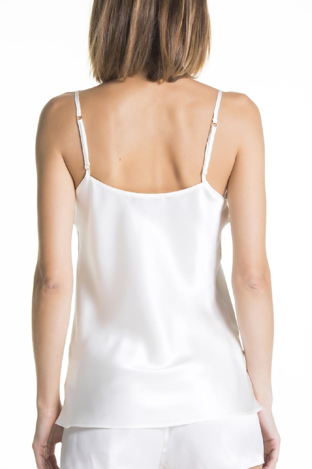 Verdiani Top Pura Seta – Avorio