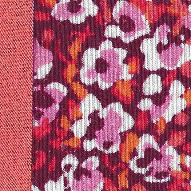 Verdiani Top + Shorts Viscosa Floreale