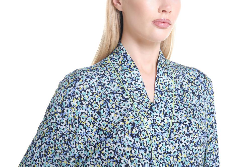 Verdiani Vestaglia Viscosa Floreale