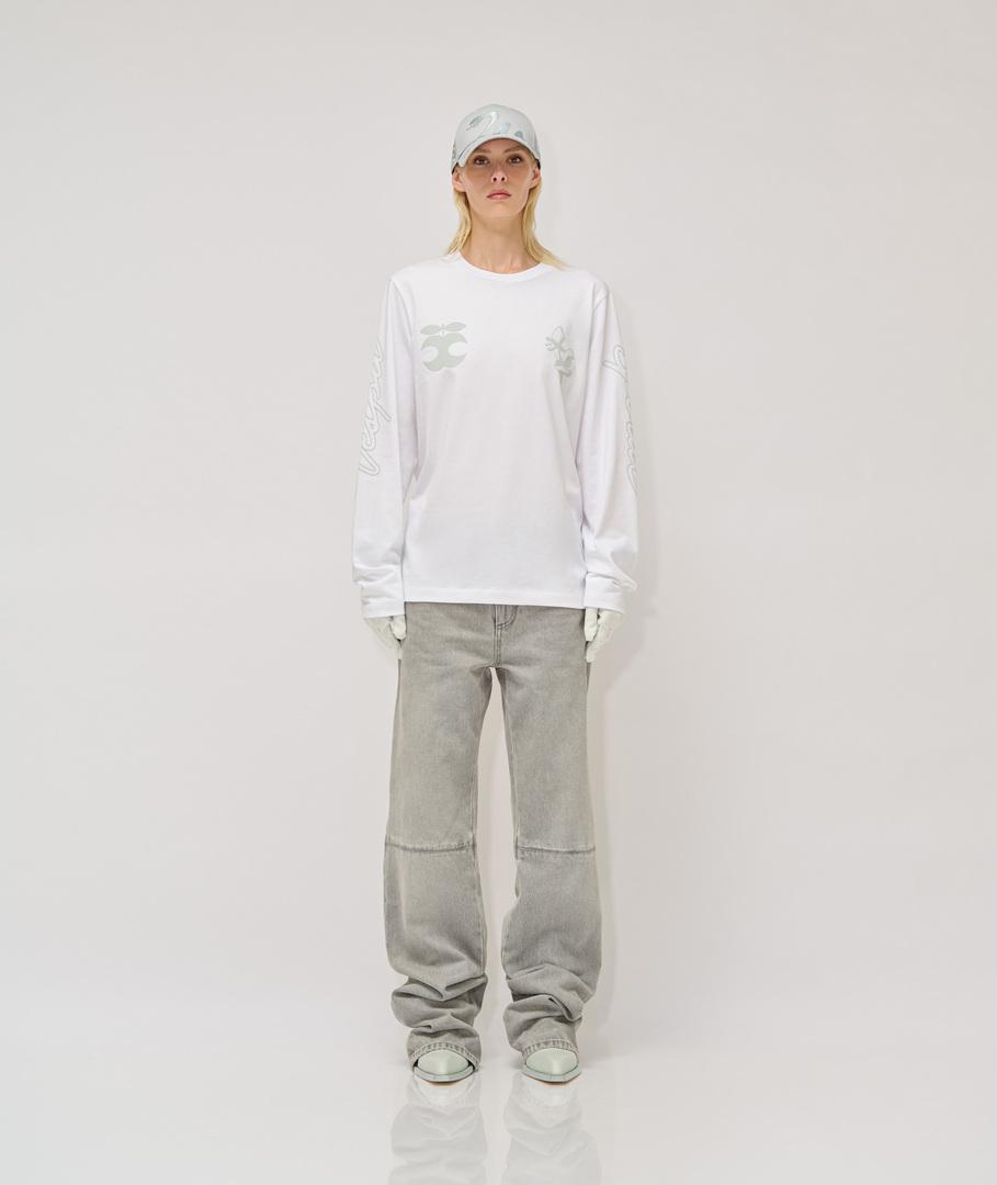 Vespa T-shirt A Manica Lunga Snake