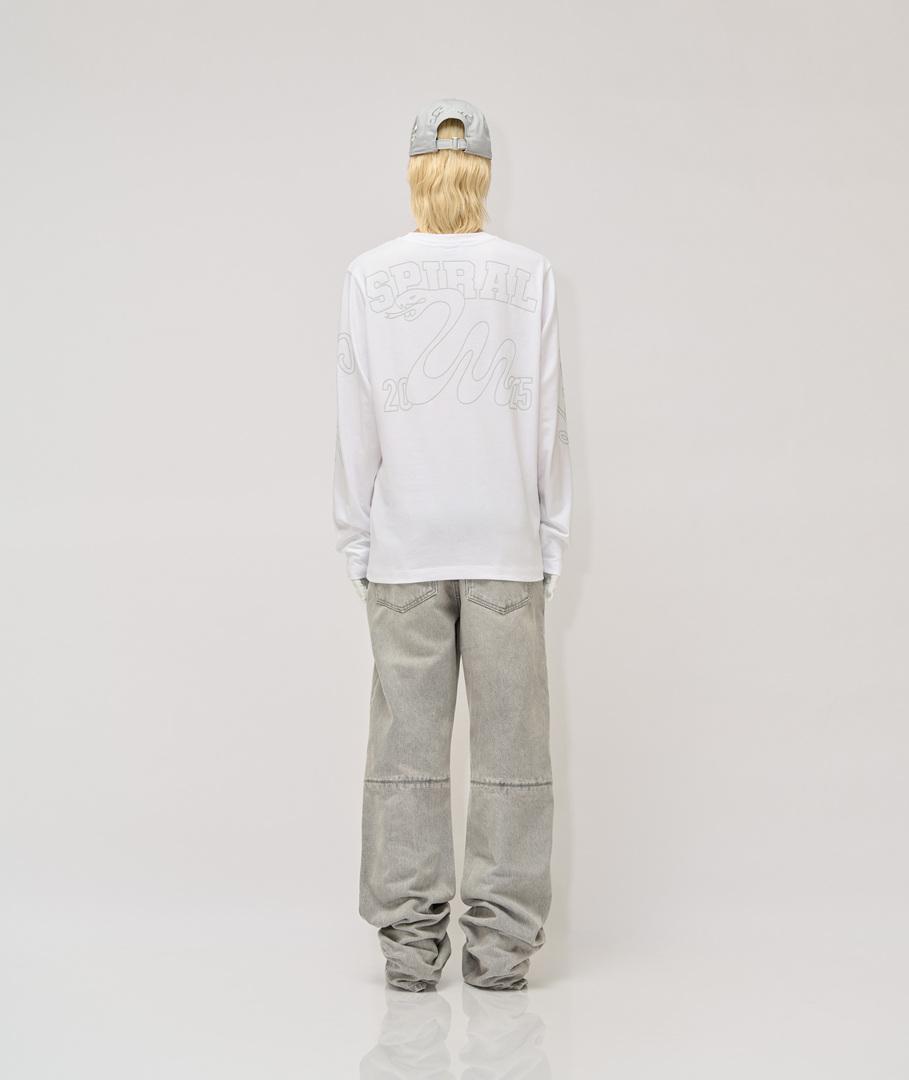 Vespa T-shirt A Manica Lunga Snake