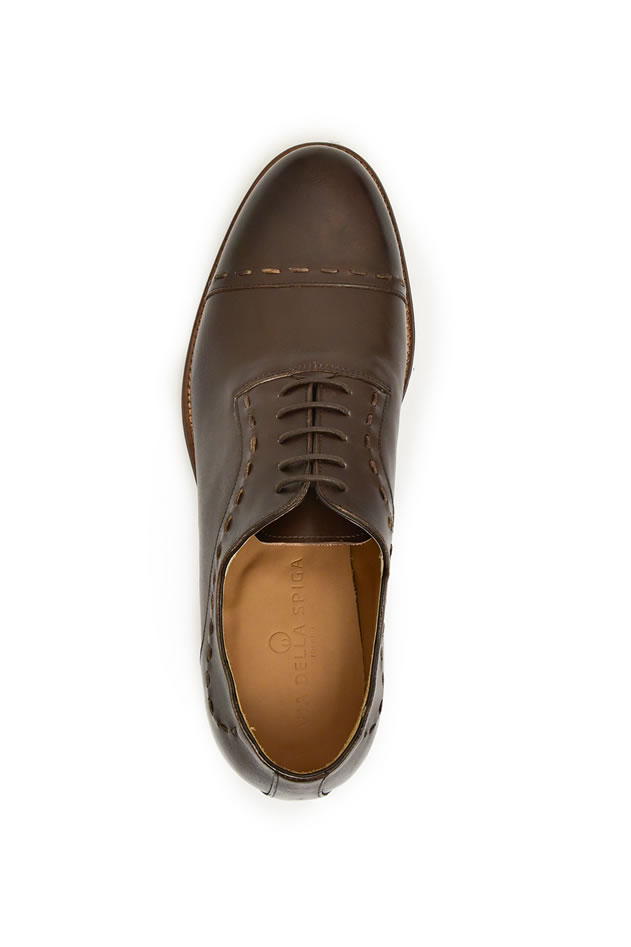 Via Della Spiga PELLE DI VITELLO ALLACCIATE