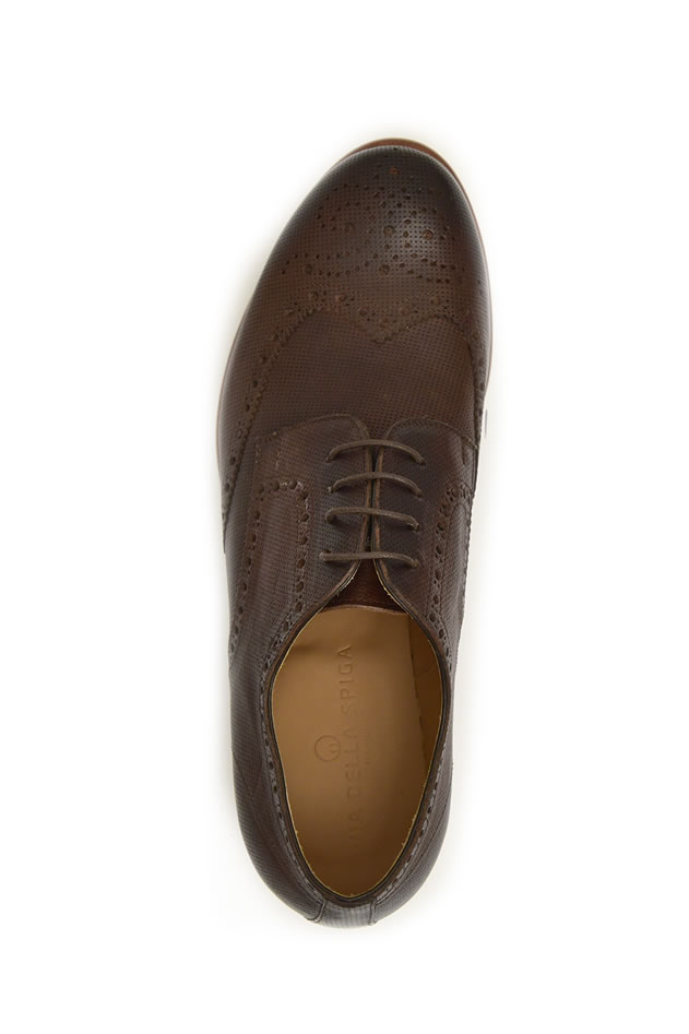 Via Della Spiga PELLE DI VITELLO ALLACCIATE