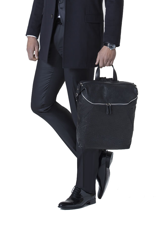 Via della spiga ZAINO IN PELLE BOSTON