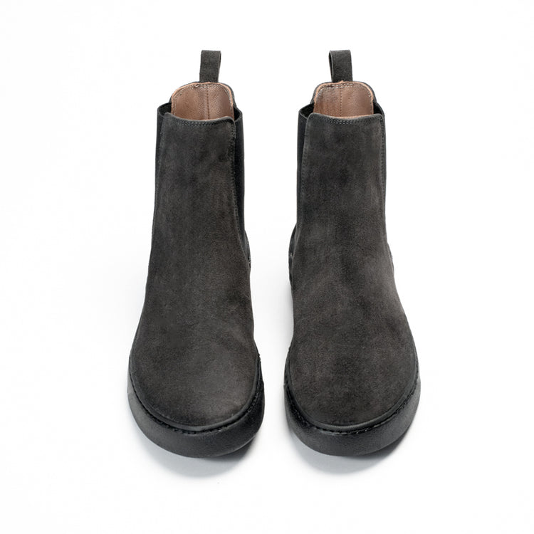 Via Mercanti Arturo Asphalt - Stivaletto Alla Caviglia Chelsea Beatles Per Uomo. – VIAMERCANTI