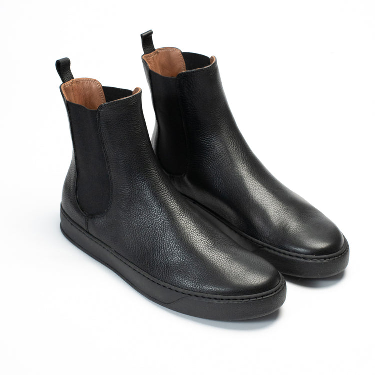 Via Mercanti Arturo Dollaro Black - Stivaletti Beatles sportivi da uomo. – VIAMERCANTI