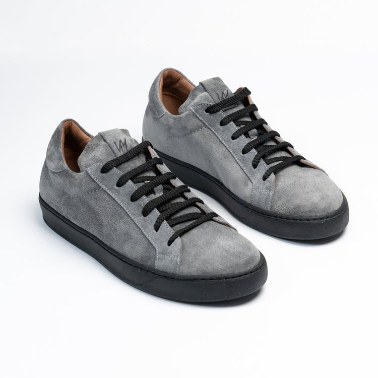Via Mercanti Jack Fumo Velour - Scarpe sportive da uomo – VIAMERCANTI