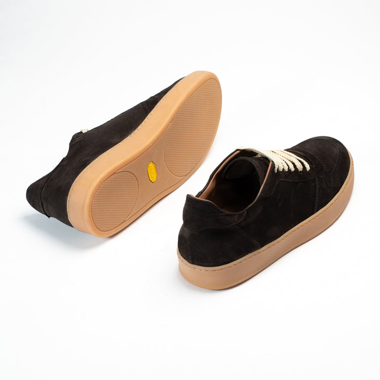 Via Mercanti Liam Chocolate - Sneakers Da Uomo – VIAMERCANTI