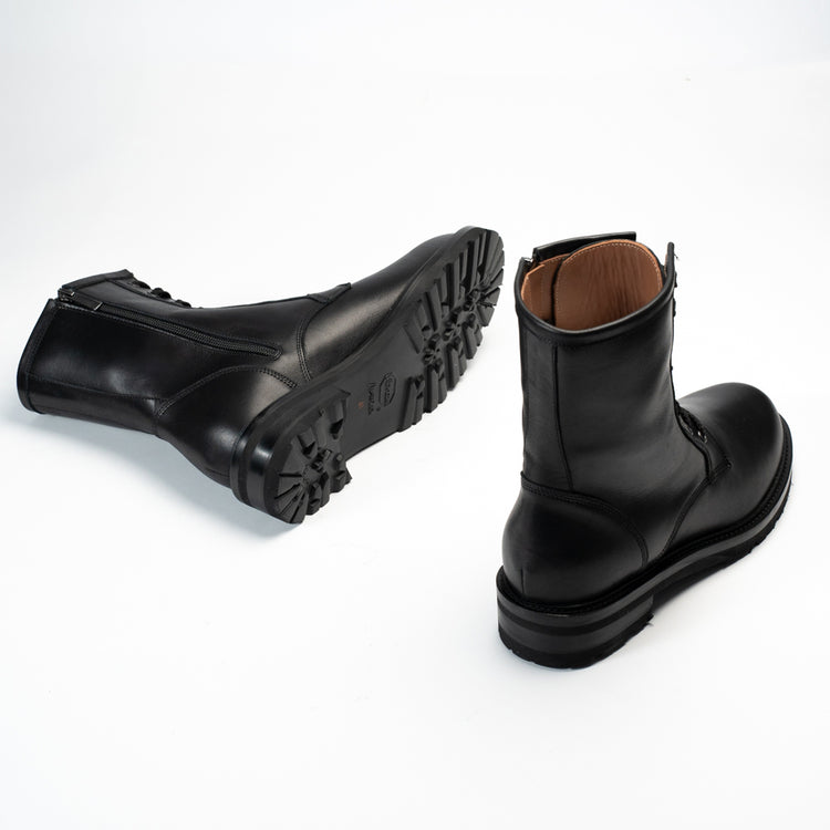 Via Mercanti Lorenzo Calf Black - Stivaletti Da Uomo. – VIAMERCANTI