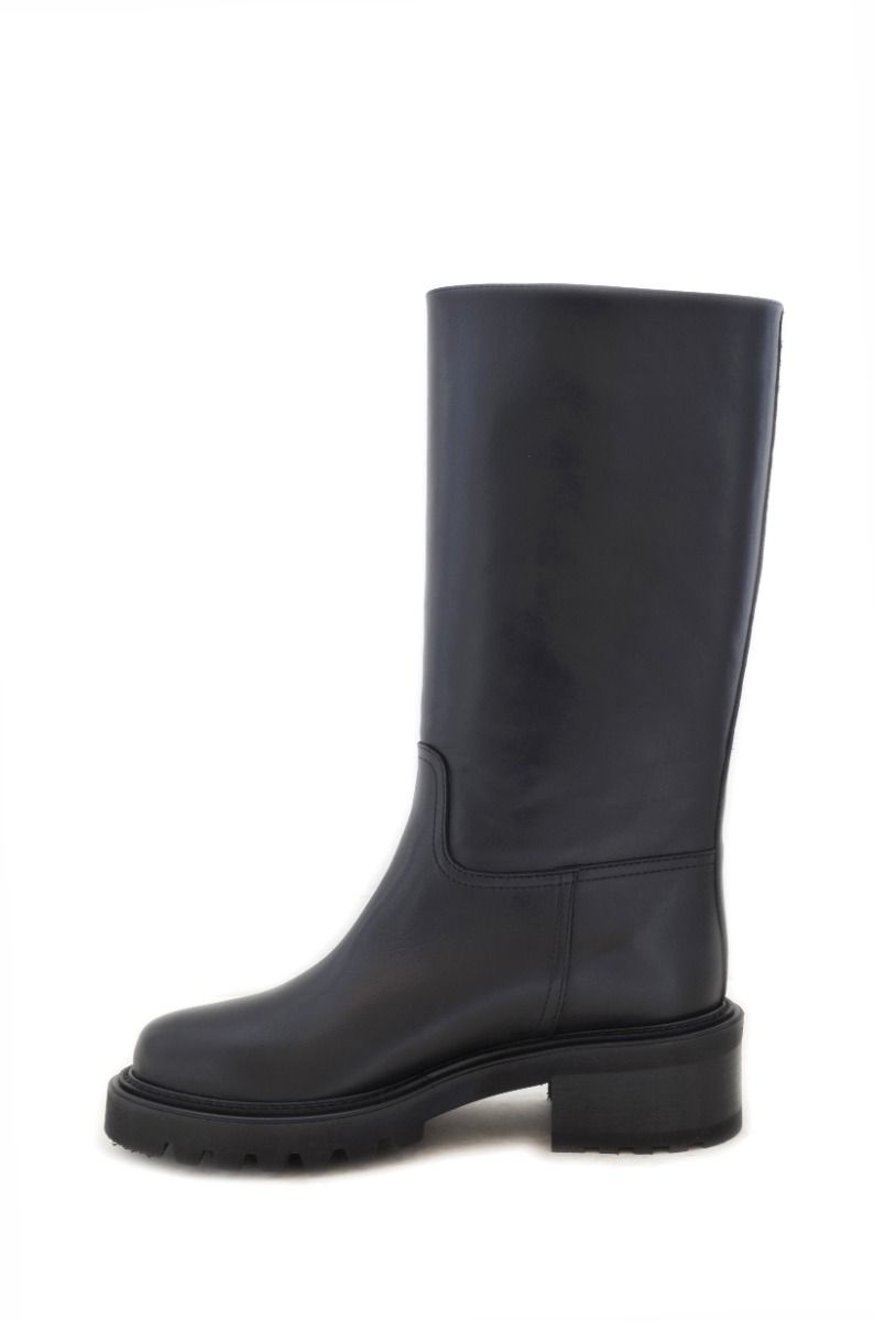 Via Roma 15 Biker V Nikel Pelle Nera 3997 - Via Roma 15