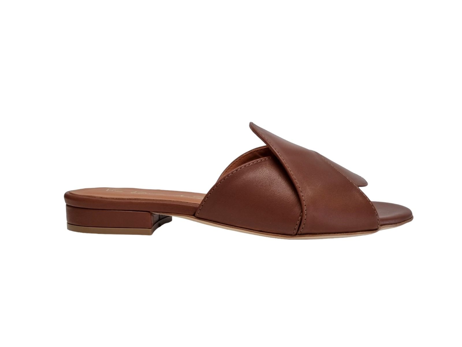 Via Roma 15 Ciabattina intreccio 4154 pelle cuoio - Via Roma 15 Via Roma 15 Ciabattina intreccio 4154 pelle cuoio - Via Roma 15