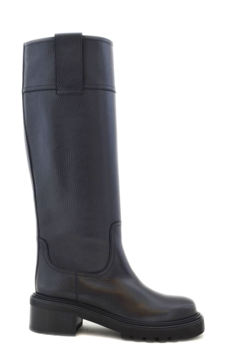 Via Roma 15 Biker pelle nera 3831 - Via Roma 15