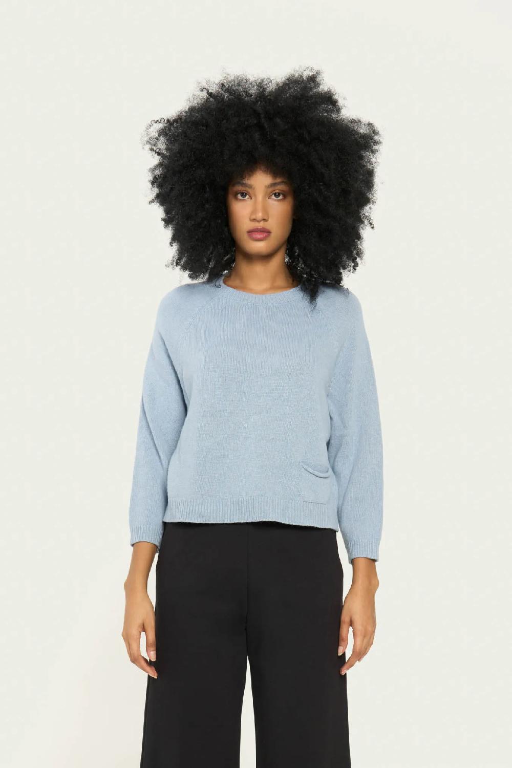 Vicario Cinque Maglia In Lana Misto Cachemire Mantova