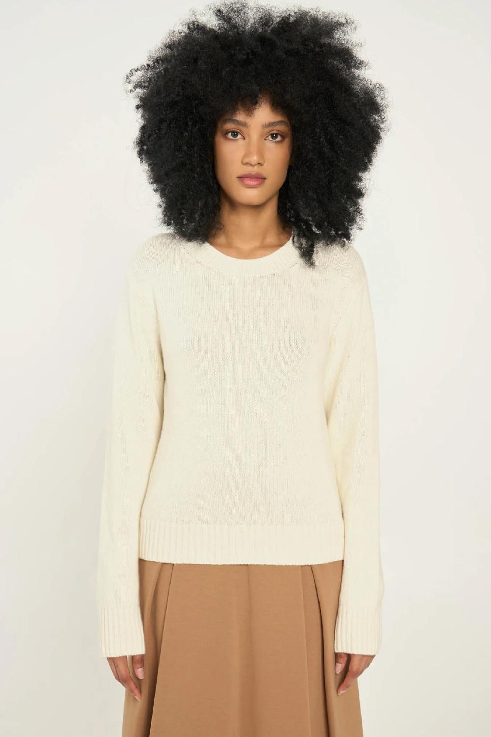 Vicario cinque Maglia morbida in lana cachemire Monica