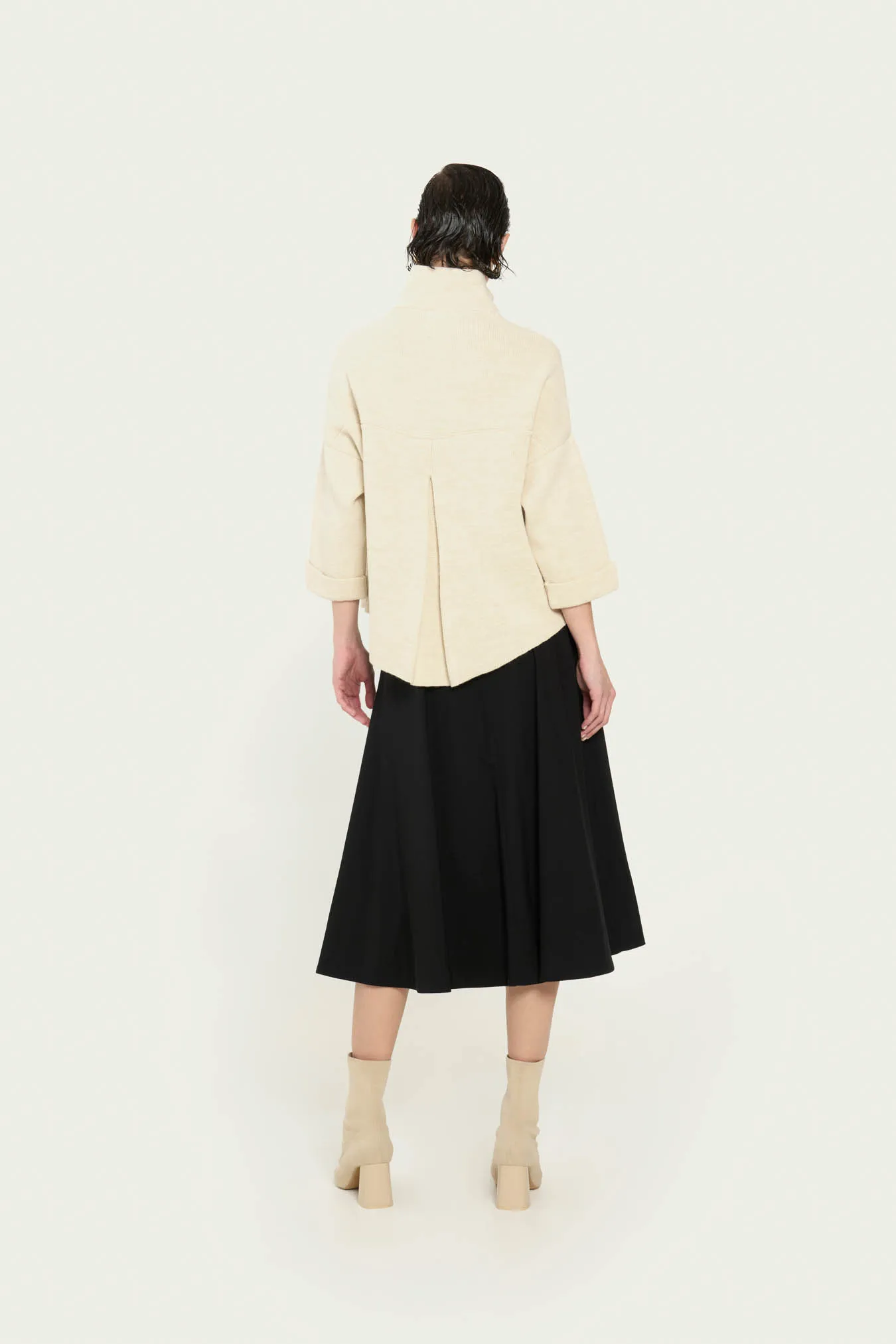 Vicario Cinque Giacca In Lana E Alpaca Musc