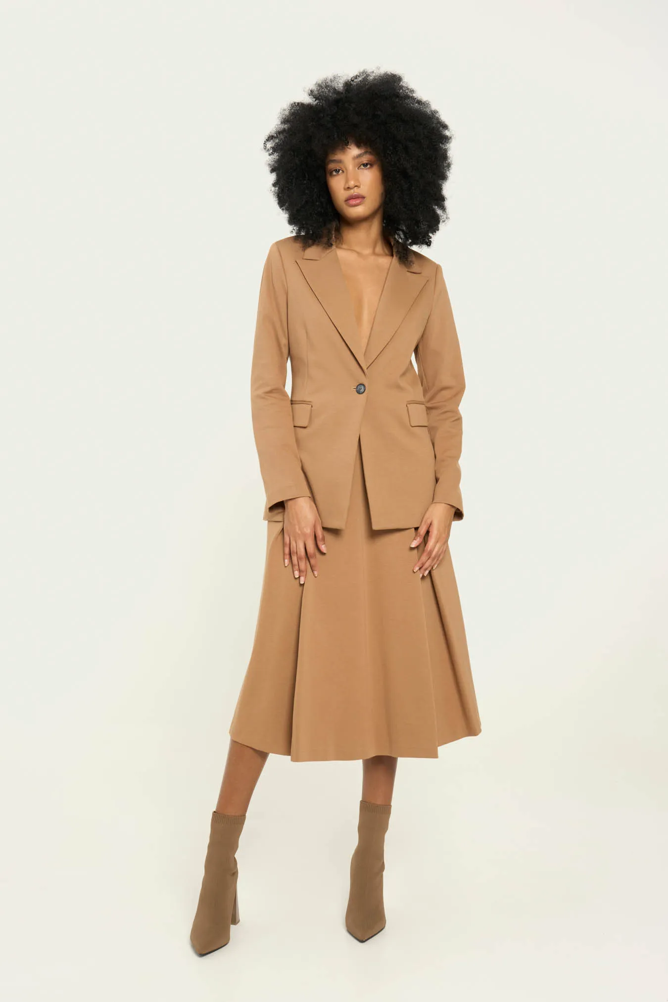 Vicario cinque Gonna midi in punto-milano Gala