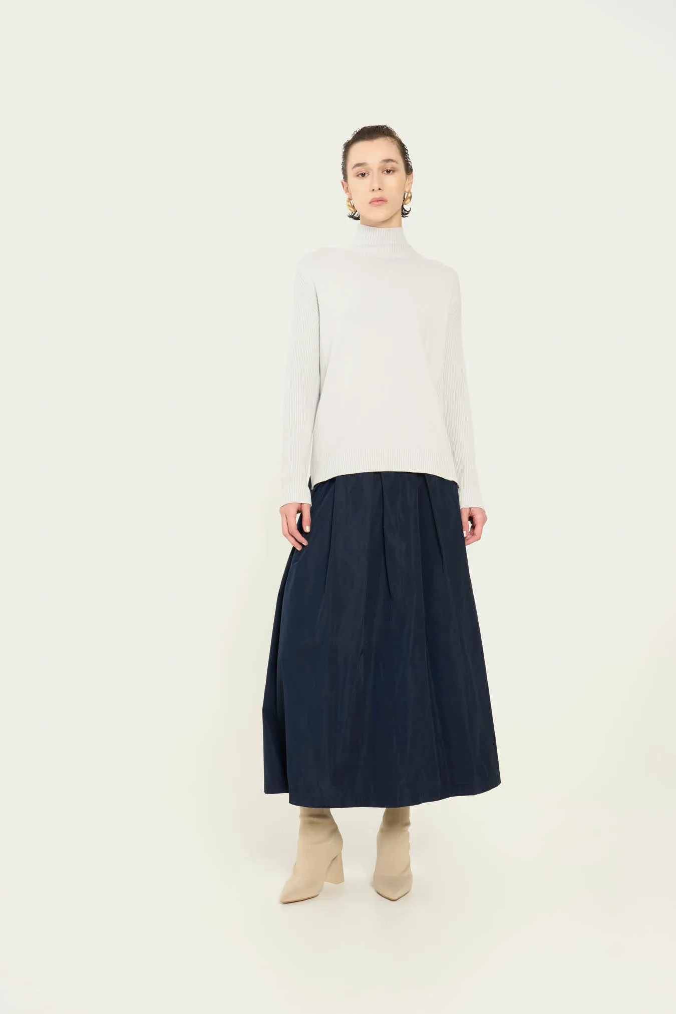 Vicario Cinque Gonna Voluminosa In Taffetà Gorizia