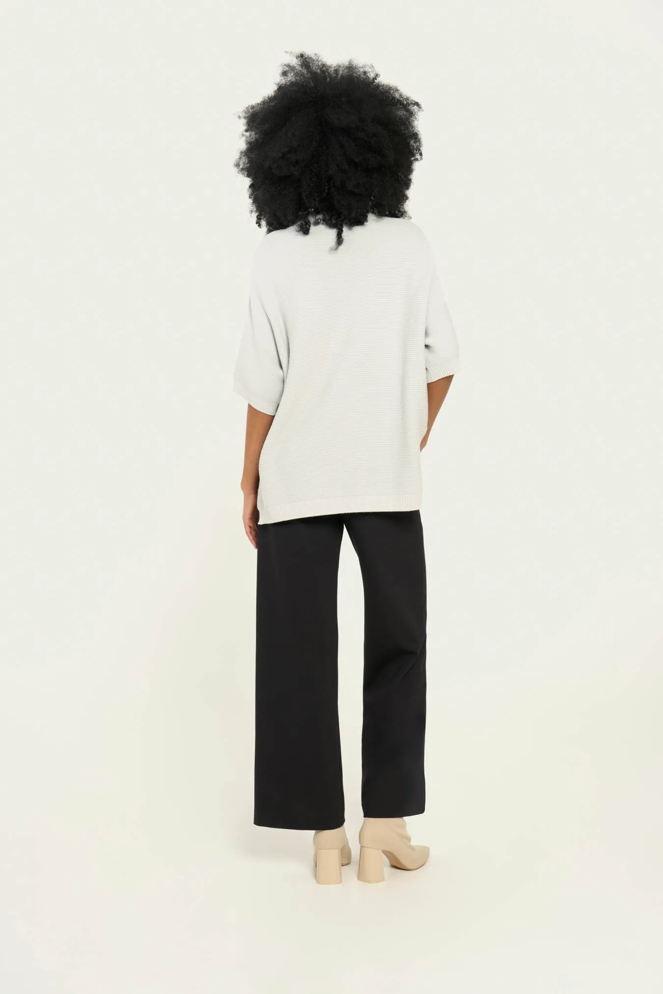 Vicario Cinque Maglia In Viscosa Crepé Morena