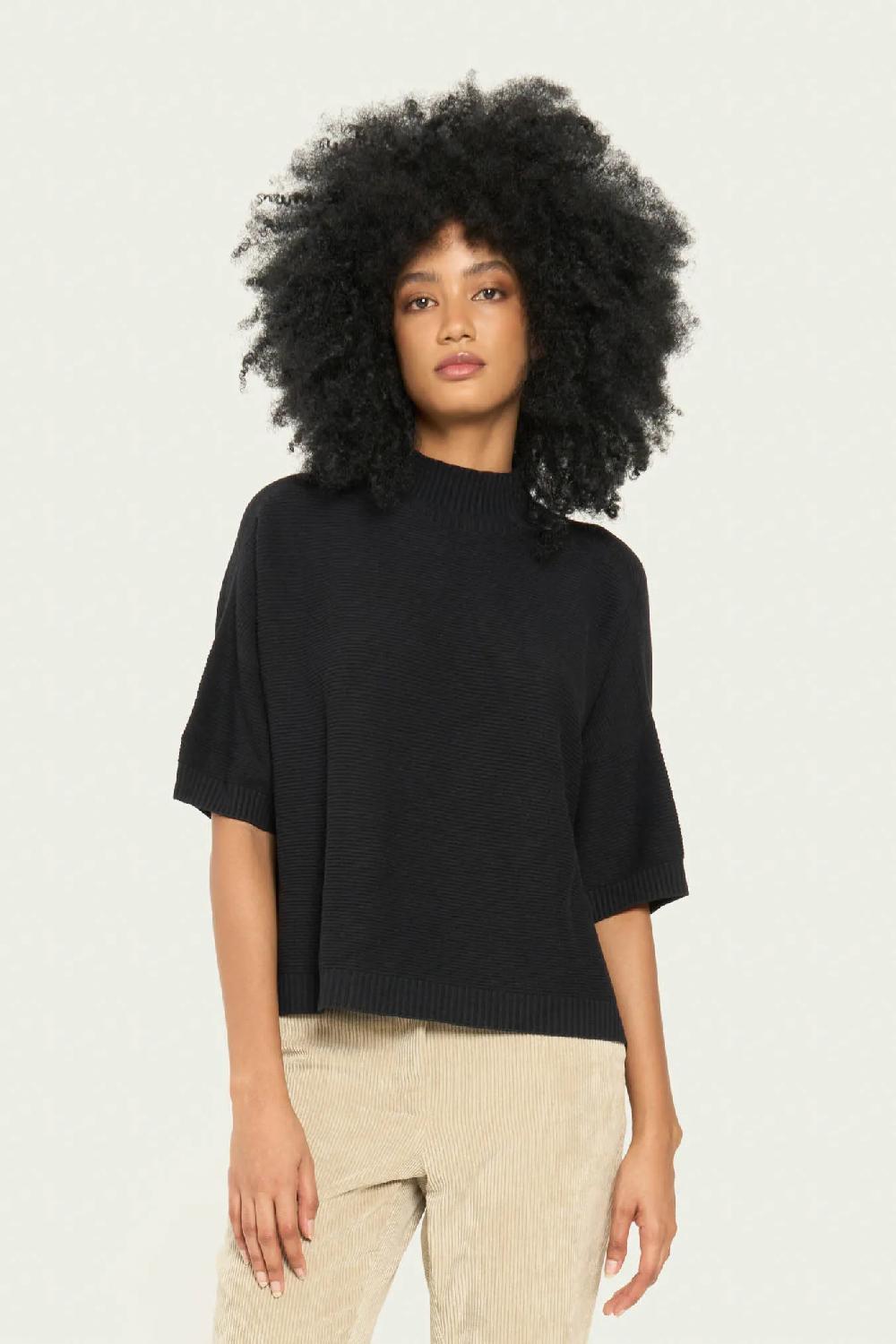 Vicario Cinque Maglia In Viscosa Crepé Morena