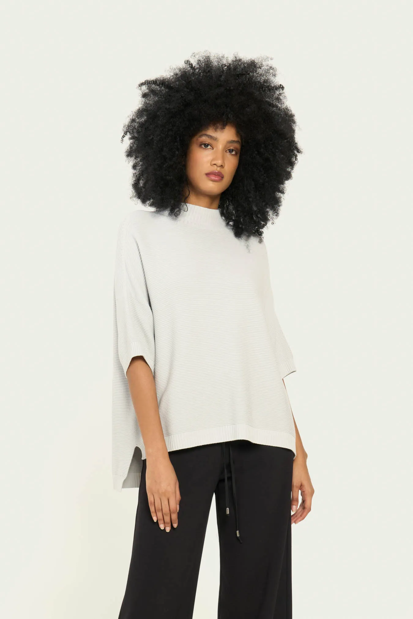 Vicario cinque Maglia in viscosa crepé Morena