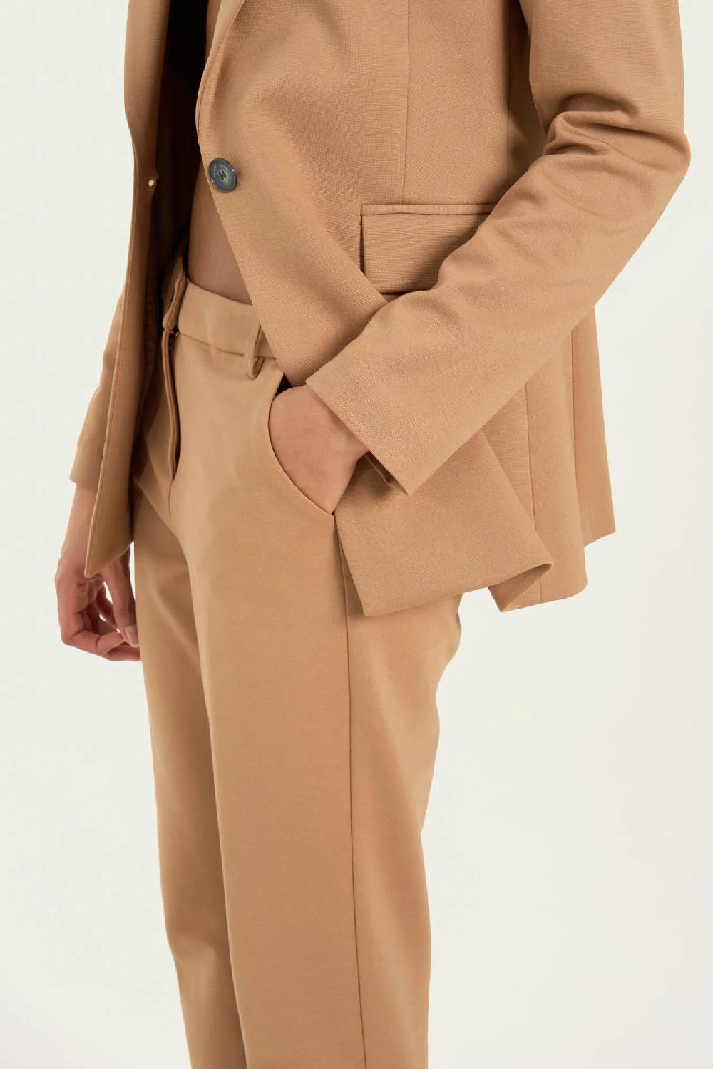 Vicario Cinque Pantalone Chino In Punto Milano Pia