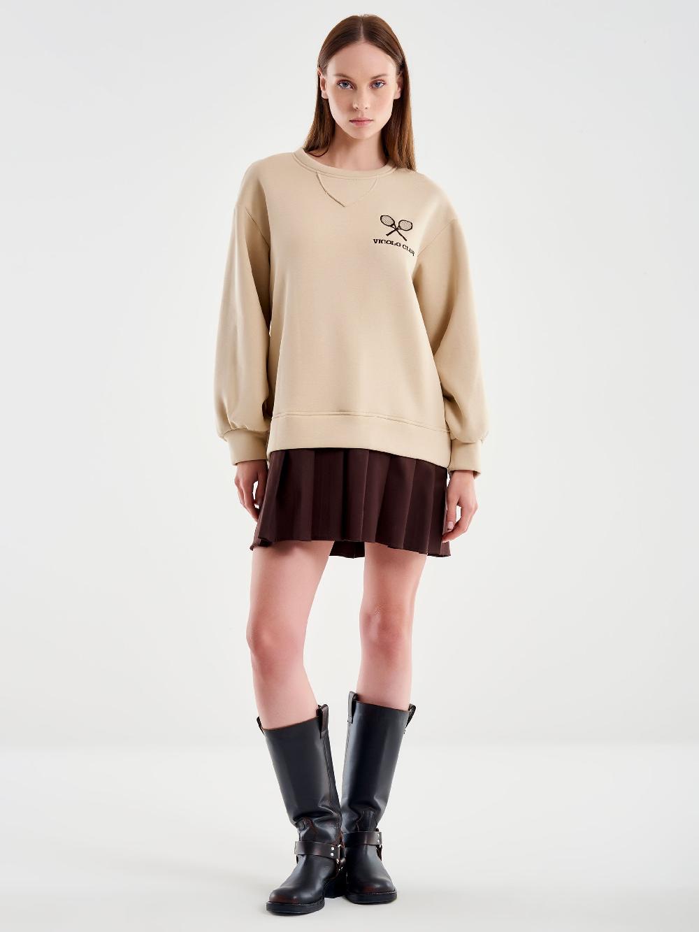 Vicolo Abito Felpa Combinato Moro