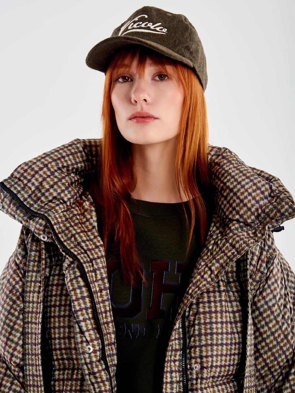 Vicolo Berretto Baseball Lana Militare