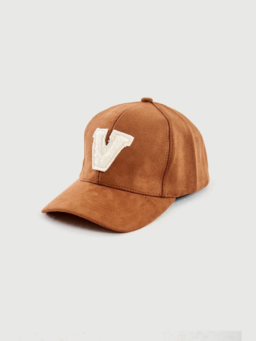 Vicolo Berretto Baseball Patch V Cognac