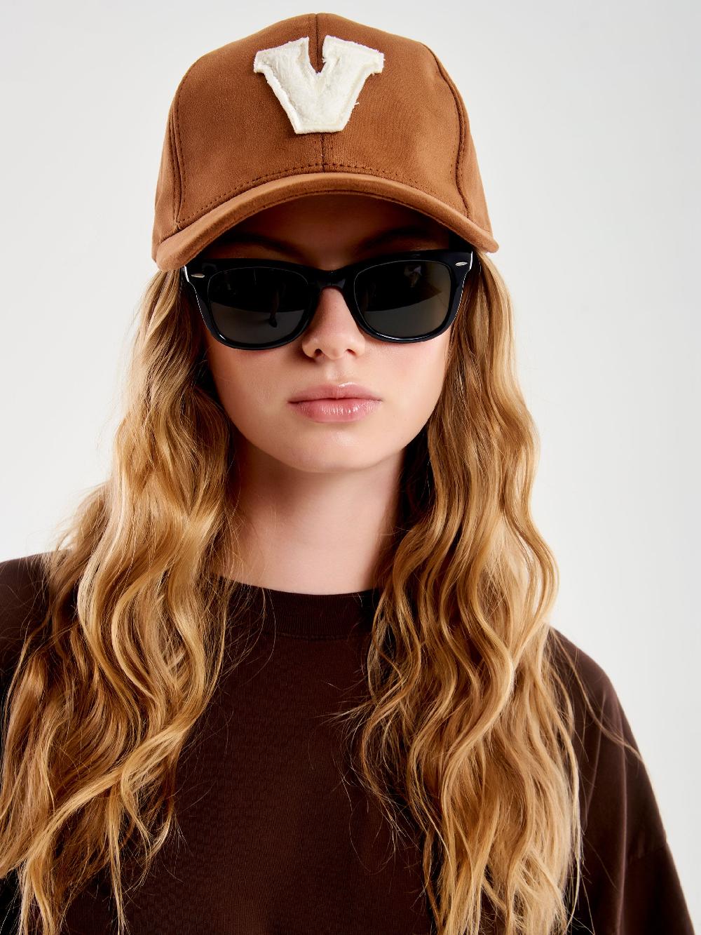 Vicolo Berretto Baseball Patch V Cognac