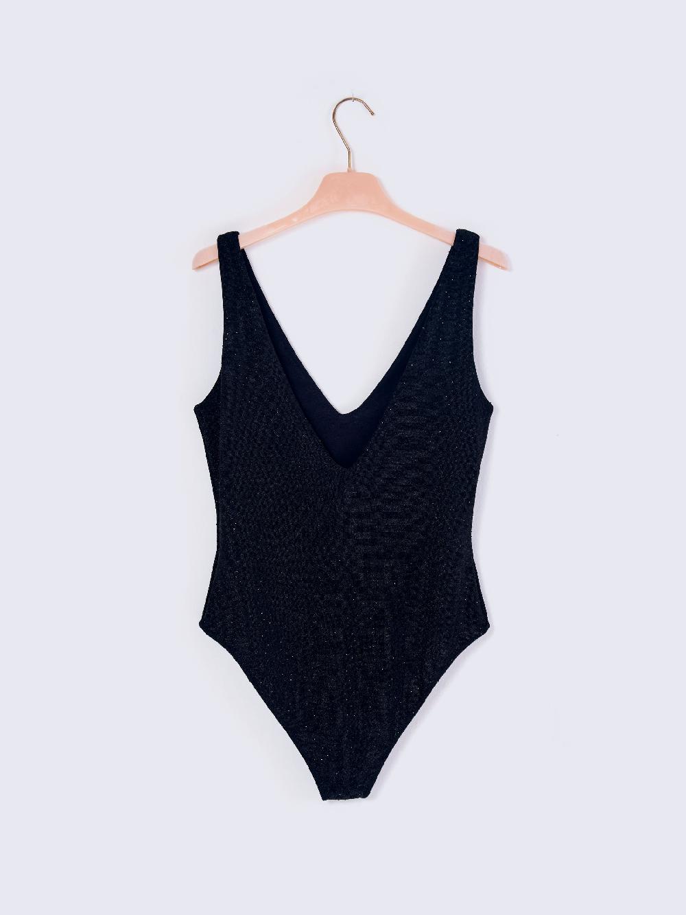 Vicolo Body Con StrassNero