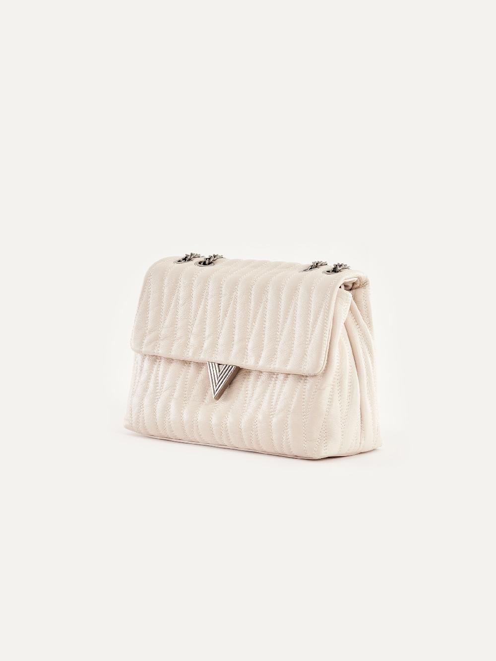 Vicolo Borsa Belleville Bianco