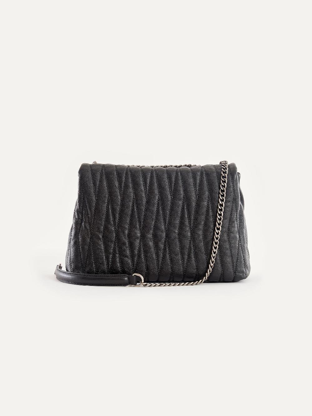 Vicolo Borsa Belleville Nero