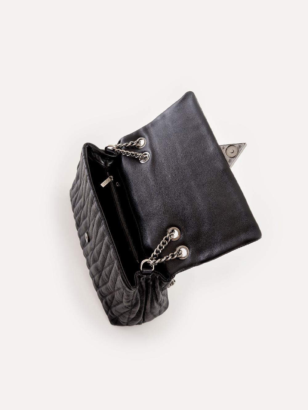 Vicolo Borsa Belleville Nero