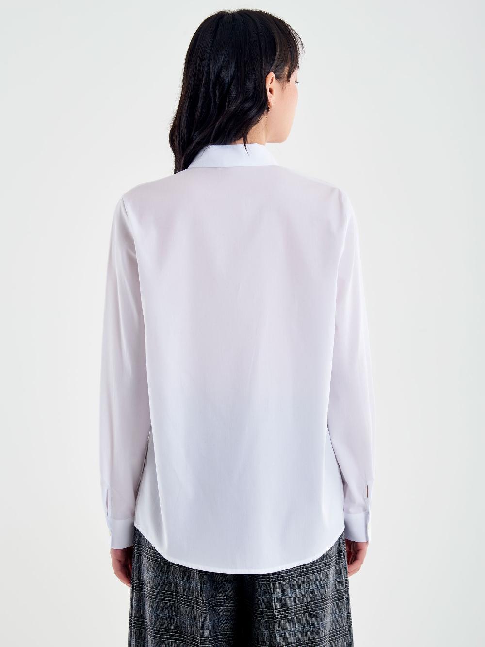 Vicolo Camicia Basic Bianco