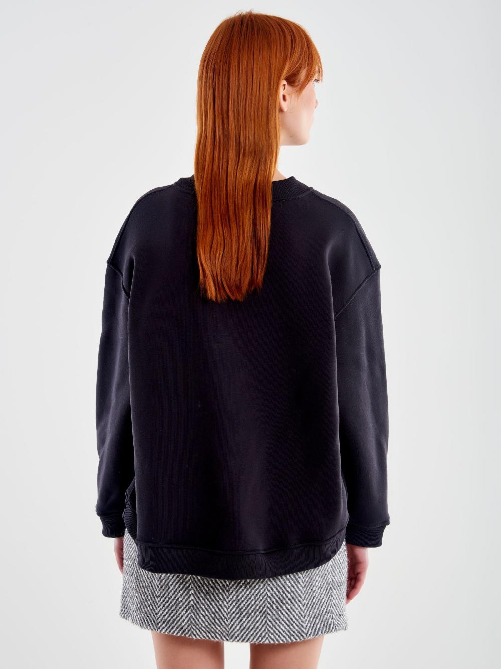 Vicolo Felpa "California" Grigo