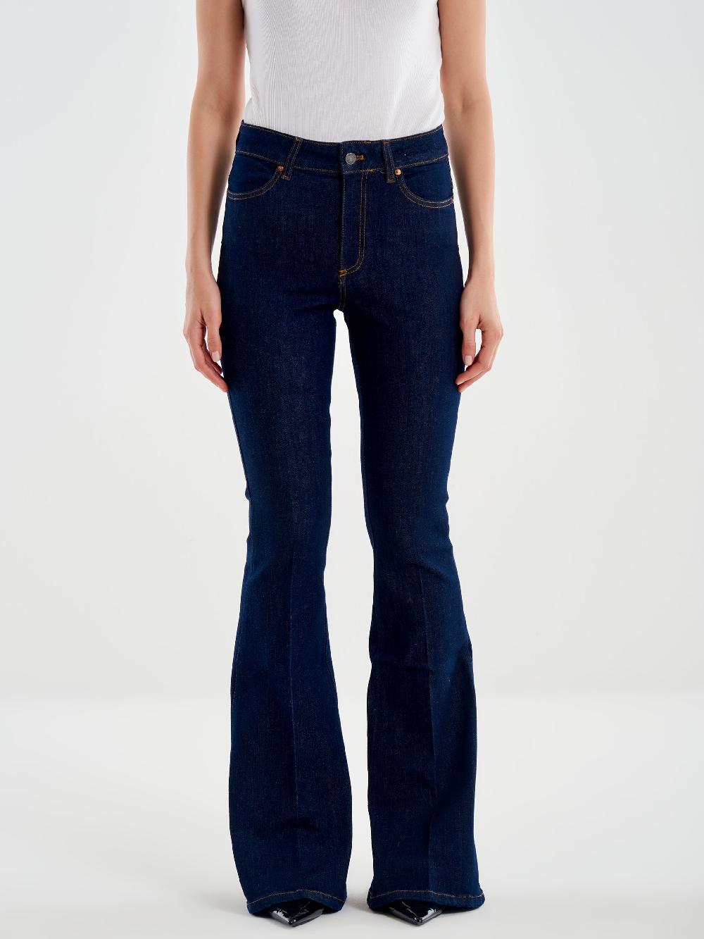Vicolo Icon Jeans Ele FLare Blu