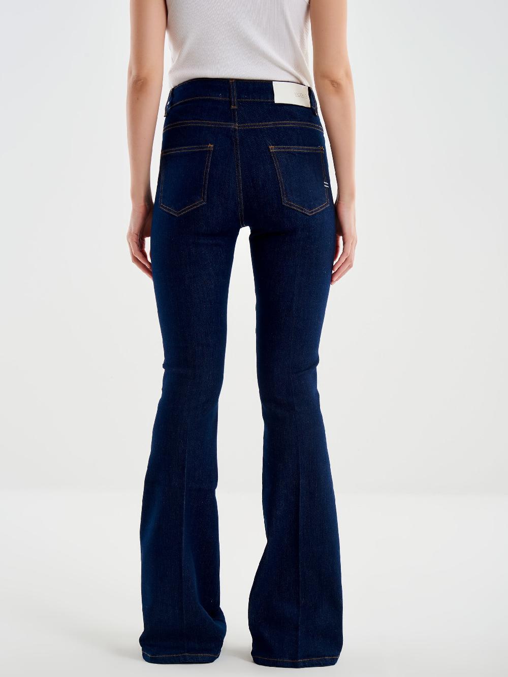 Vicolo Icon Jeans Ele FLare Blu