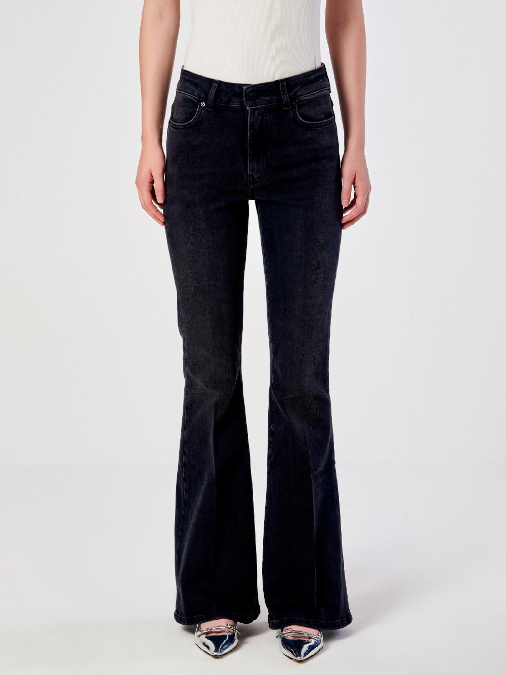 Vicolo Icon Jeans Gisele Flare NeroNero
